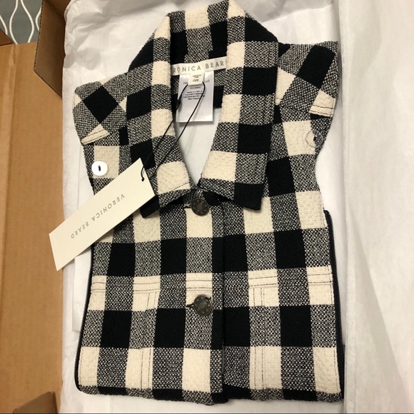 Veronica Beard Accessories - NWT Veronica Beard Slate Dickey Black and White